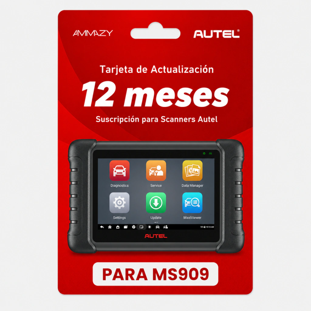 Actualización de Software Autel MS909 por 12 Meses