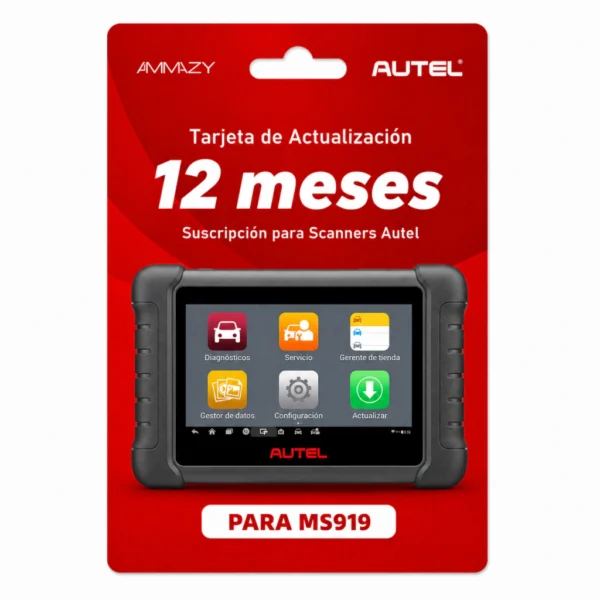 Actualización de Software Autel MS919 por 12 Meses