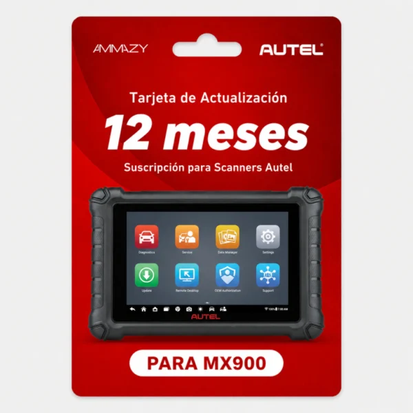 Actualización de Software Autel MX900 por 12 Meses
