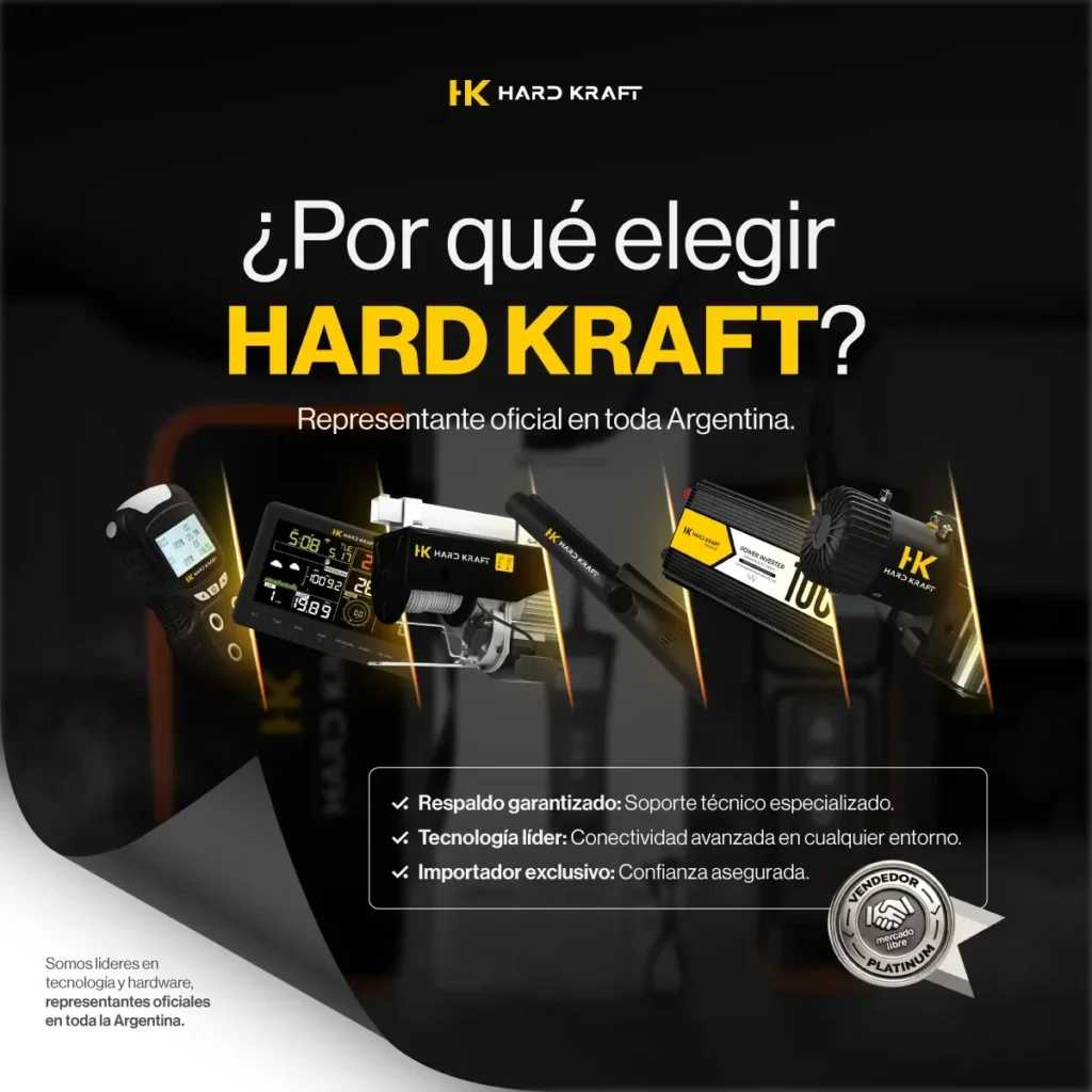 Detector de Fugas de Gas Hardkraft GM254 Certificado