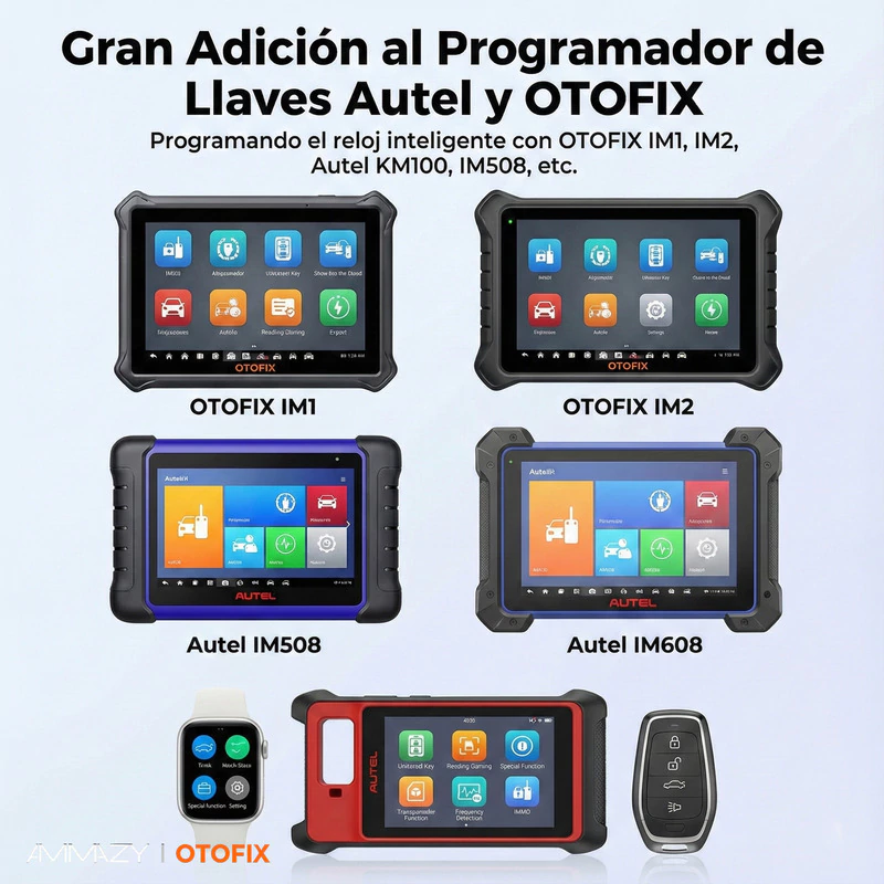 Reloj Llave Inteligente Autel OTOFIX Watch sin VCI