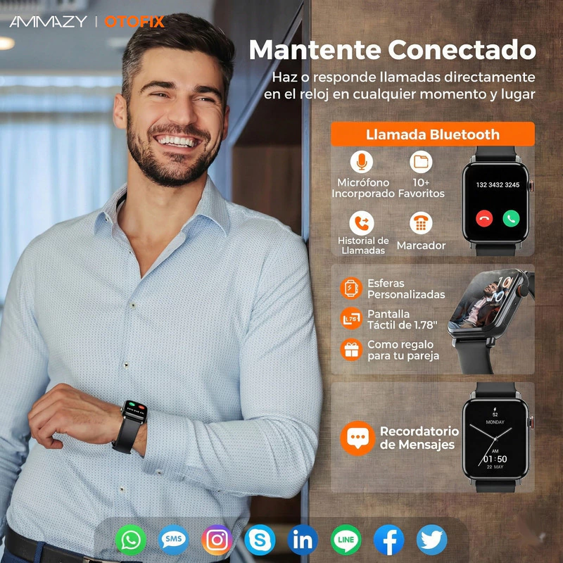 Reloj Llave Inteligente Autel OTOFIX Watch sin VCI