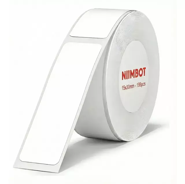 Rollo Etiquetas para Impresora NIIMBOT Térmica 15x30mm D110
