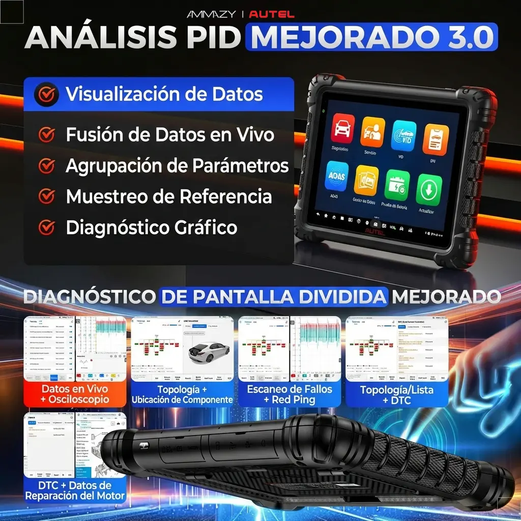 Scanner Automotriz Autel MaxiSys MS909S2 J2534