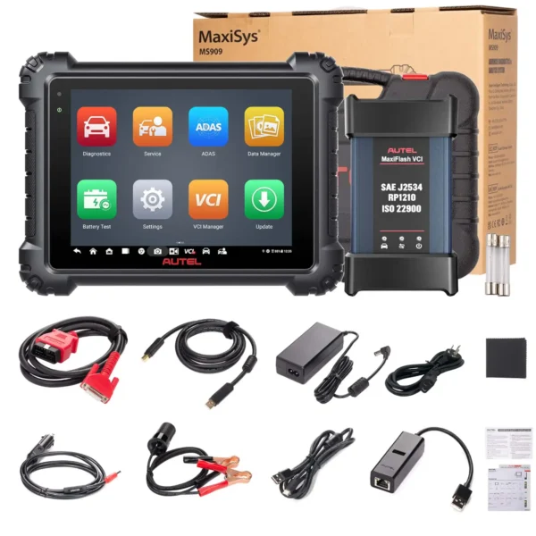 Scanner Automotriz Autel MaxiSys MS909S2 J2534