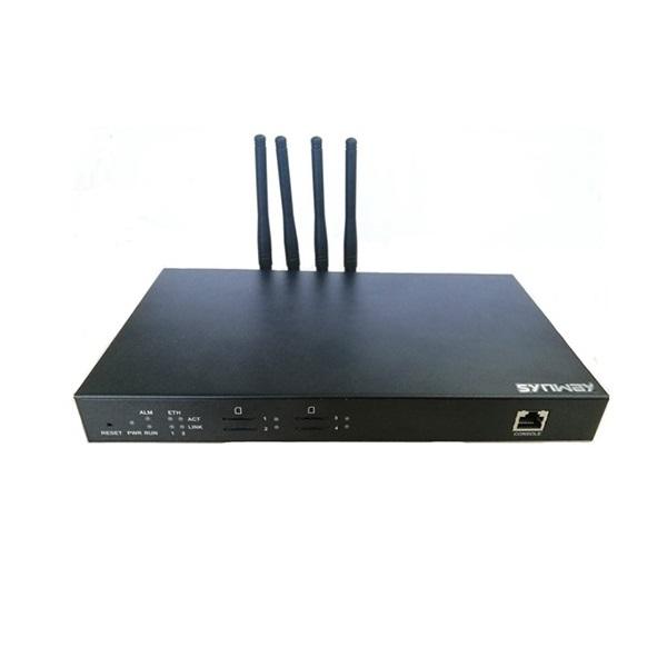 Gateway 4G LTE 4 Puertos Voip SIP Synway Smg4000-d4lt