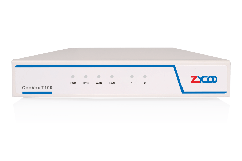 Central IP PBX ZYCOO CooVox T100