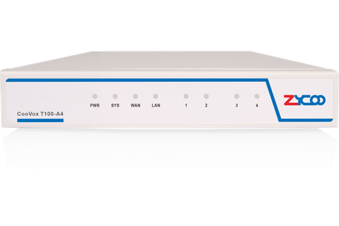 Central IP PBX ZYCOO CooVox T100-A4