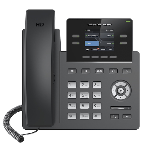 Telefono Ip Grandstream GRP2612 2 Lineas 16 teclas