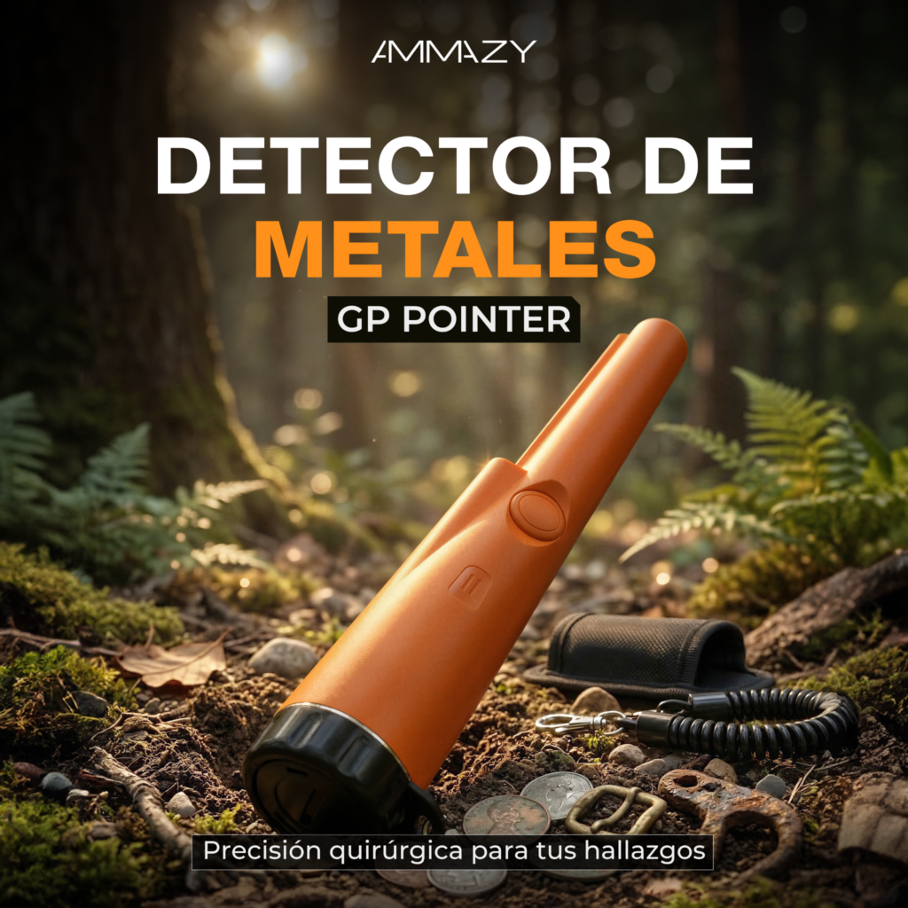 Pinpointer Detector de Metales Pin Pointer Gp Sumergible Naranja AltaNet