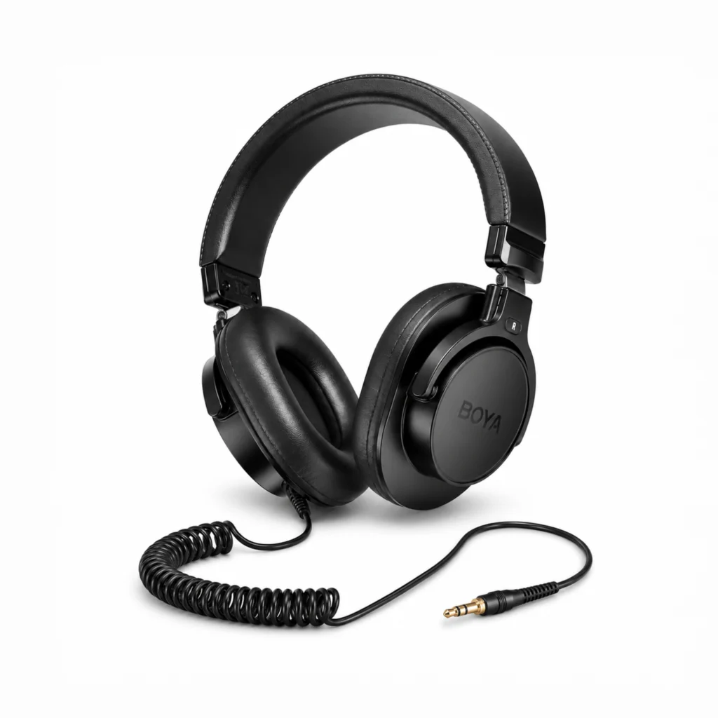 Auriculares BOYA Hp3 Estudio Monitoreo Circumaural 50 mm