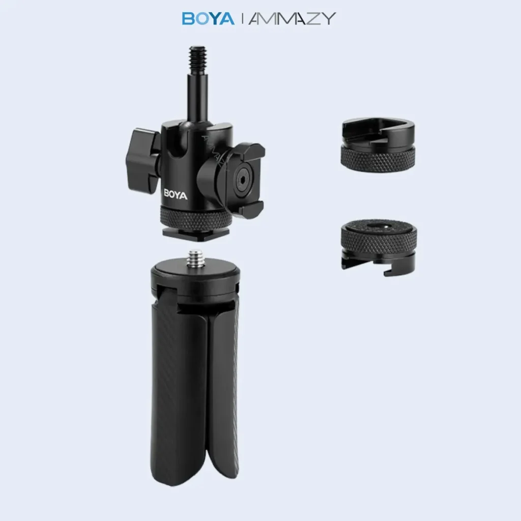 Soporte Trípode para Micrófono BOYA Magic Negro