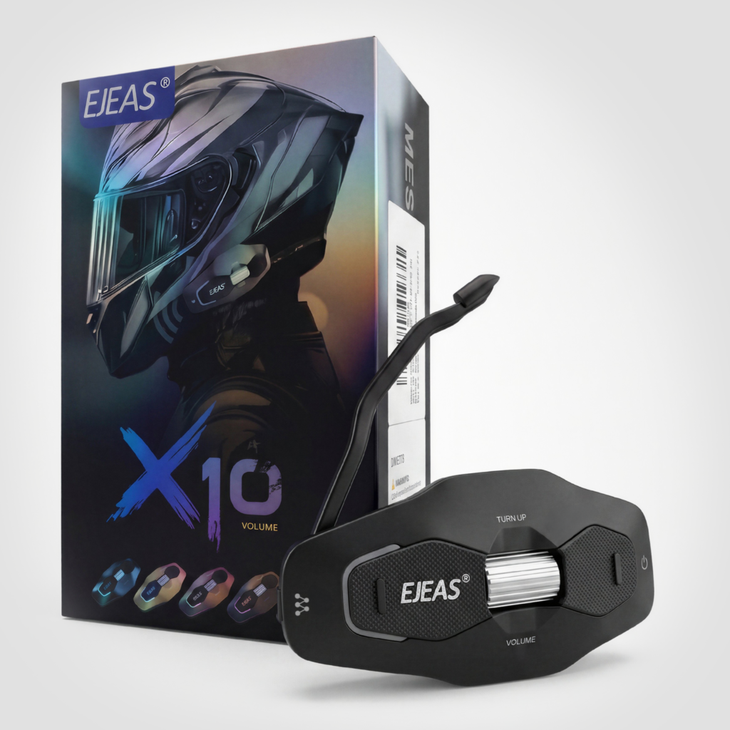 Intercomunicador EJEAS x10 Phantom Moto 10 Personas