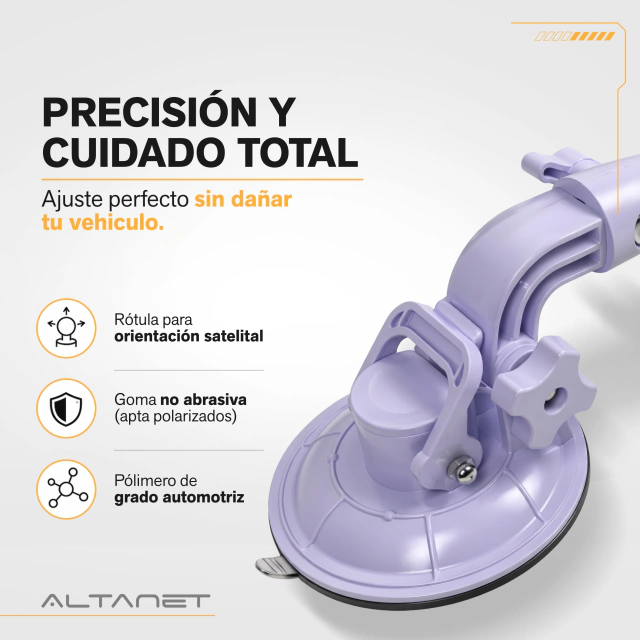 Soporte Ventosa para Auto Starlink Mini Techo Ajustable AltaNet
