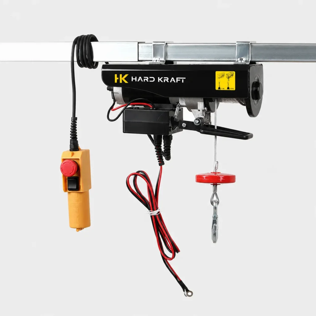 Aparejo Eléctrico Hardkraft HK-DC400 12V 400 kg