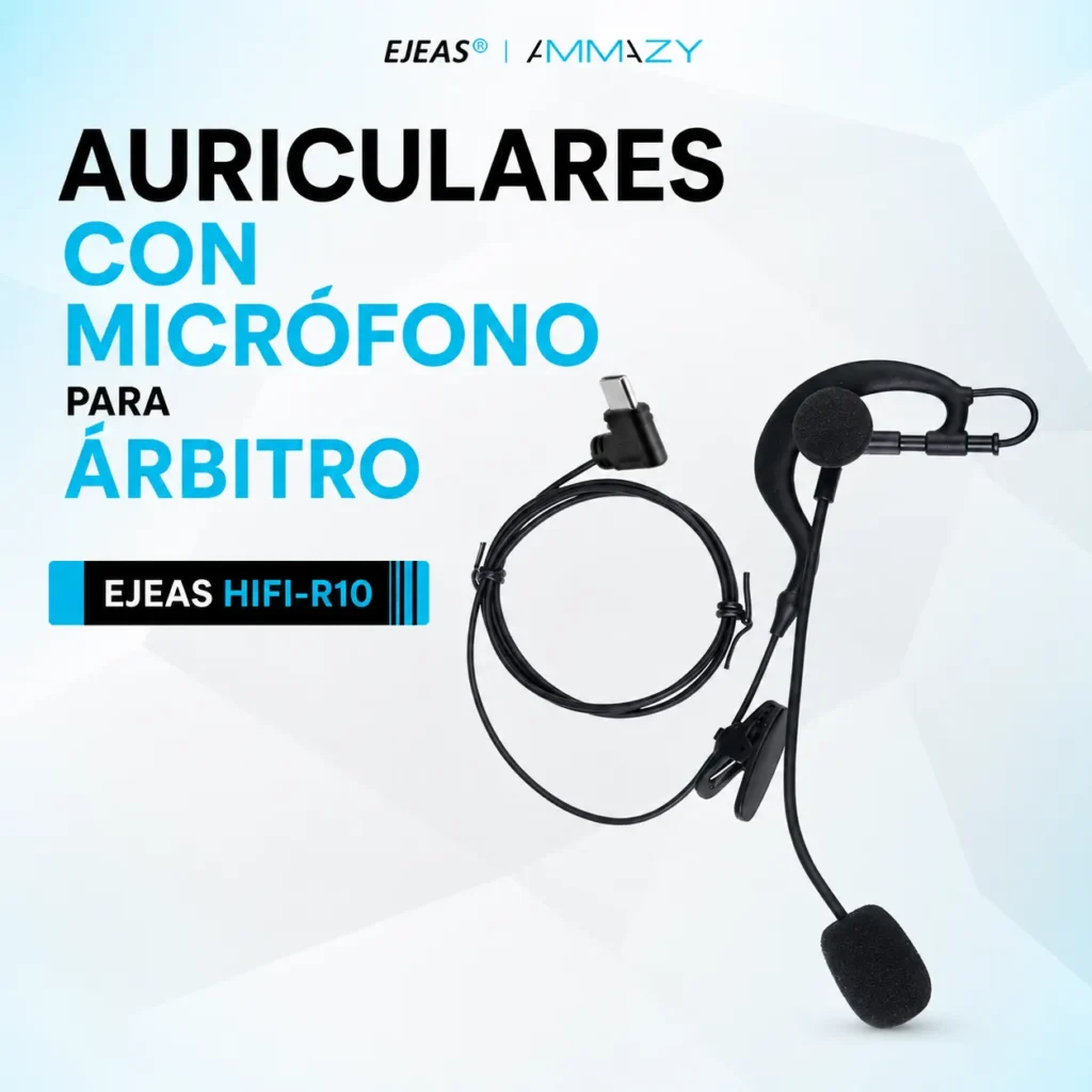 Auricular EJEAS HIFI-R10 para GY118