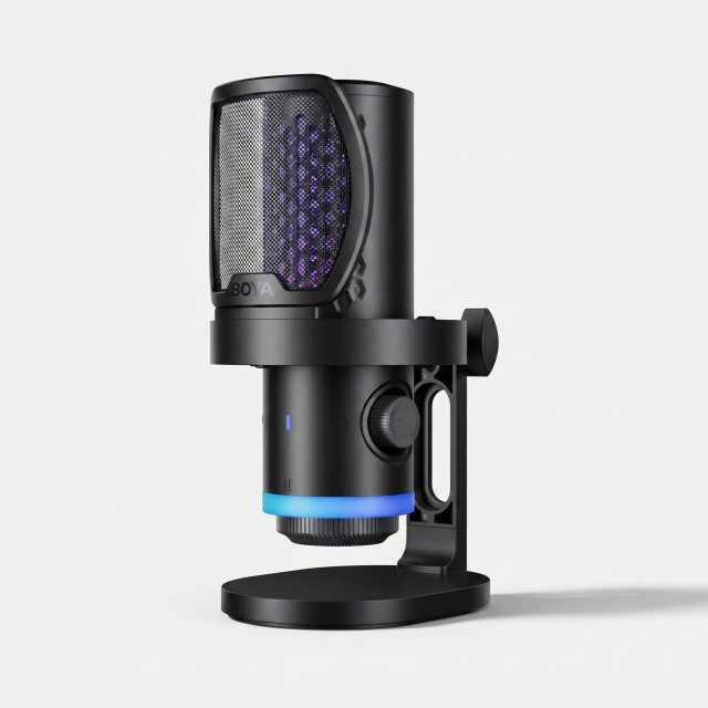 Micrófono BOYA Castmic G40 USB RGB Gaming Streaming