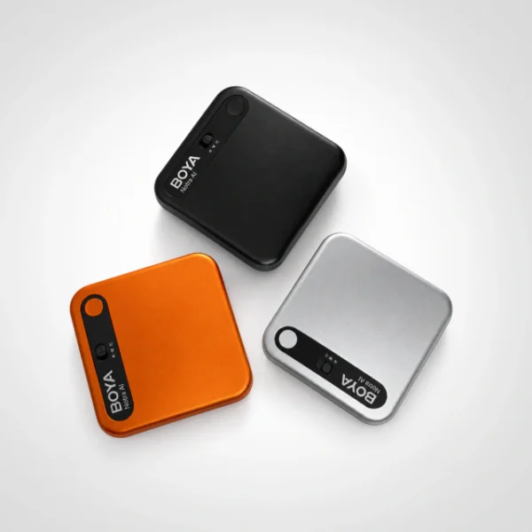 Grabador de Voz Digital Pro 64GB BOYA Notra IA Notas Resumen Naranja