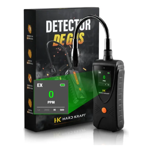Detector Gas Hard Kraft GNC/Natural - Negro