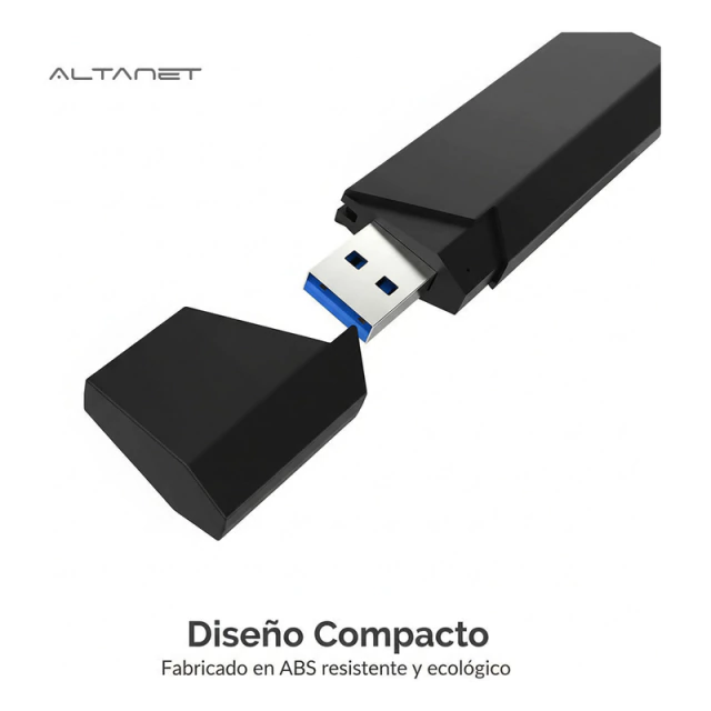 Lector de Memoria USB 3.0 SD / Micro SD / T-flash AltaNet