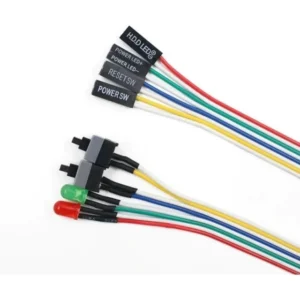 Botón Power/reset para Gabinete Atx con Cable a Mother Led AltaNet