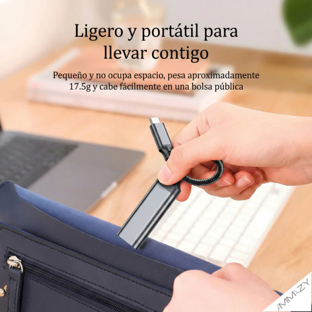 Adaptador USB-C a HDMI AltaNet 4K 30Hz