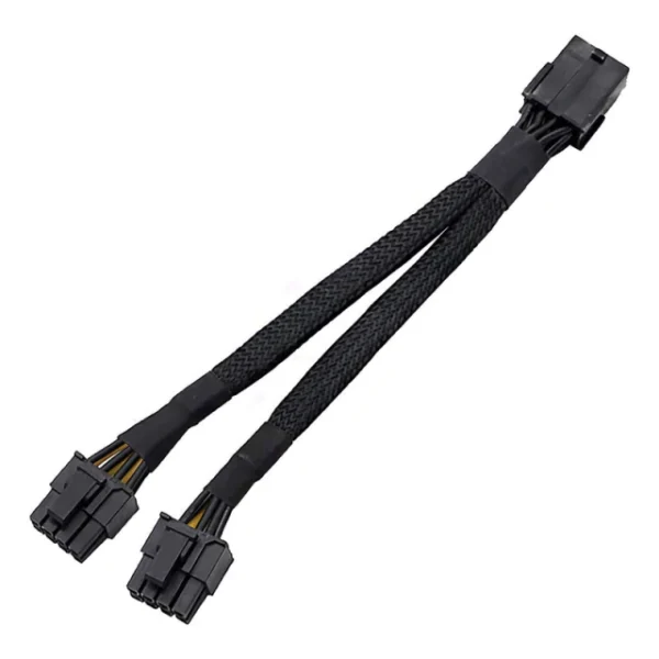 PCIe Splitter Mallado 8 Pin a 6+2 Minería Reforzado ETH 30 cm AltaNet