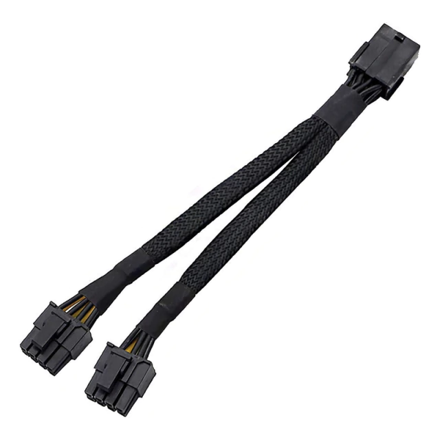 PCIe Splitter Mallado 8 Pin a 6+2 Minería Reforzado ETH 30 cm AltaNet