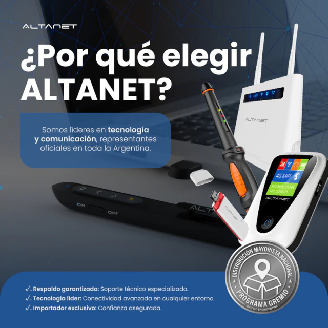Presentador de Diapositivas AltaNet Ergonomic