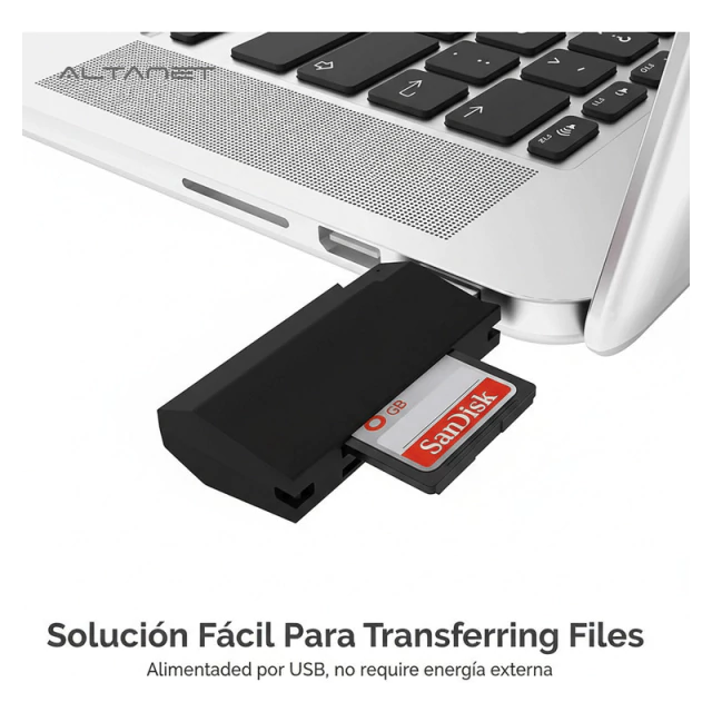 Lector de Memoria USB 3.0 SD / Micro SD / T-flash AltaNet