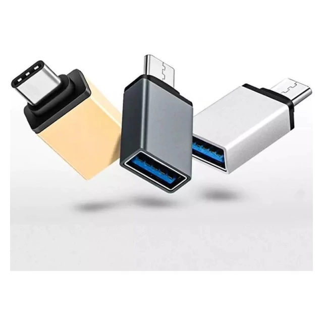 Adaptador USB 3.0 Hembra a USB-C Macho Celulares PC Consolas AltaNet