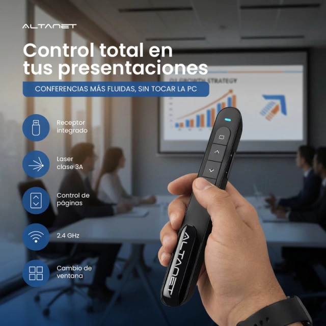 Presentador de Diapositivas AltaNet Ergonomic
