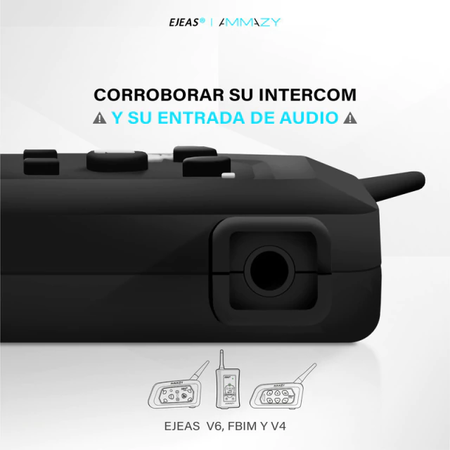 Kit Auriculares Micrófono Intercomunicador Arbitro Referi EJEAS