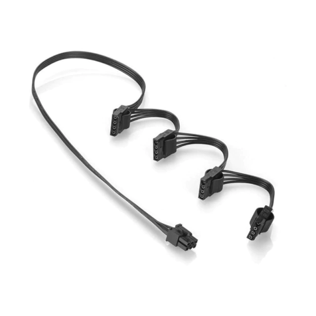 Cable para Fuente Modular PCIe 6pin a Molex Gigabyte Minería AltaNet
