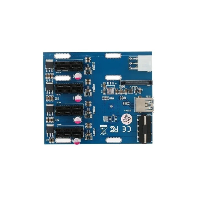 Placa Expansora PCIe-1 (1 a 4) PCIe-1 Multiplicador Minería AltaNet