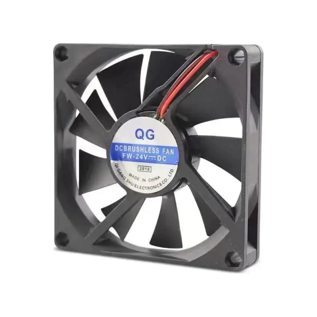 Cooler Fan 120 mm 2400 RPM Doble Molex Buje Ideal Rig Minería AltaNet