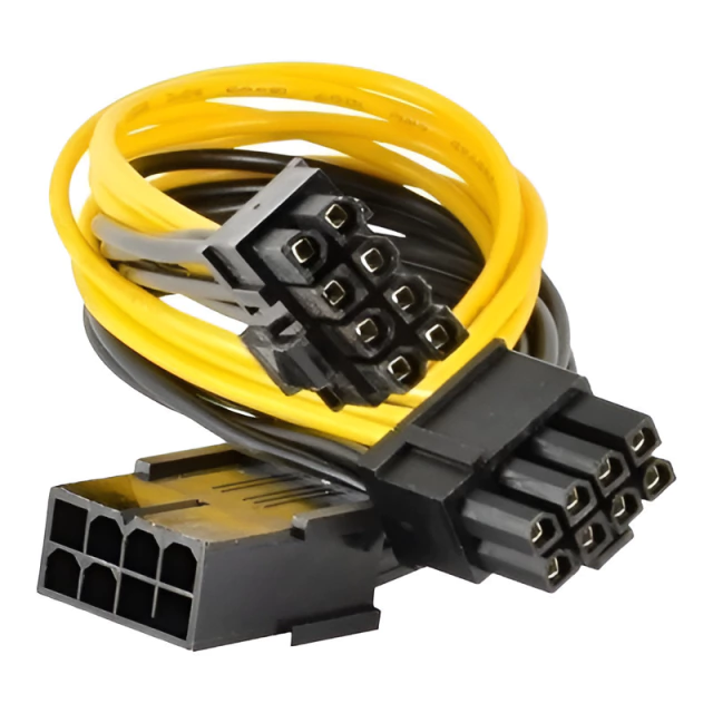 PCIe Splitter Largo 84 cm 6 Pin Macho a 2 6+2 Macho Minería AltaNet