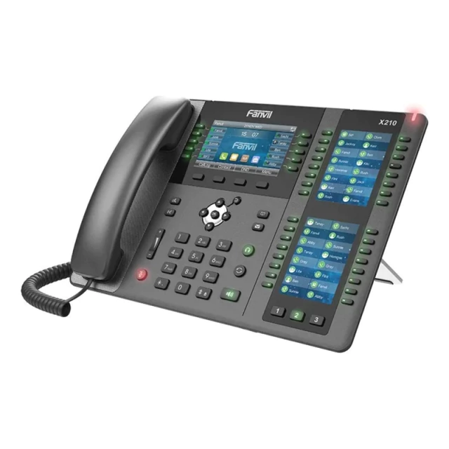 Teléfono IP Fanvil X210 Operadora Gigabit VoIP Asterisk