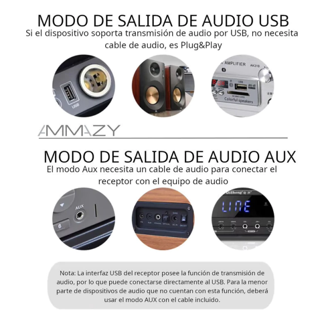 Receptor Bluetooth AltaNet KN318