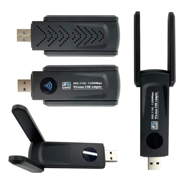 Placa USB WiFi 2 Antenas Ideal Computadora Escritorio AltaNet