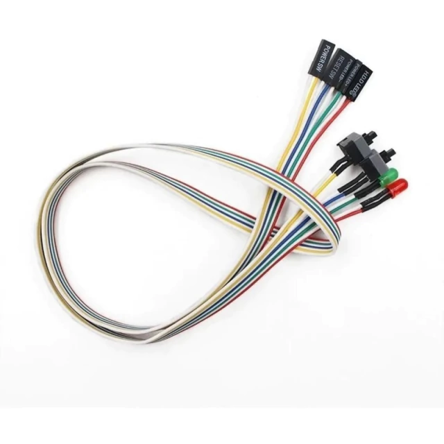 Botón Power/reset para Gabinete Atx con Cable a Mother Led AltaNet