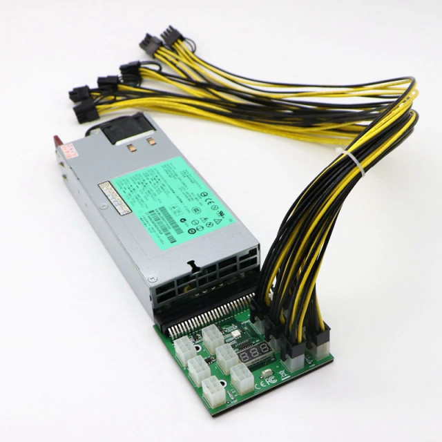 Breakout Board Fuente Minería 12 Puerto 6 Pin BTC ETH Cripto AltaNet
