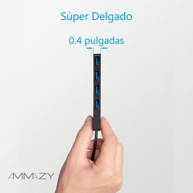 Hub USB - AltaNet - 4 Port USB 3.0 - Slim - PC/mac - Premium