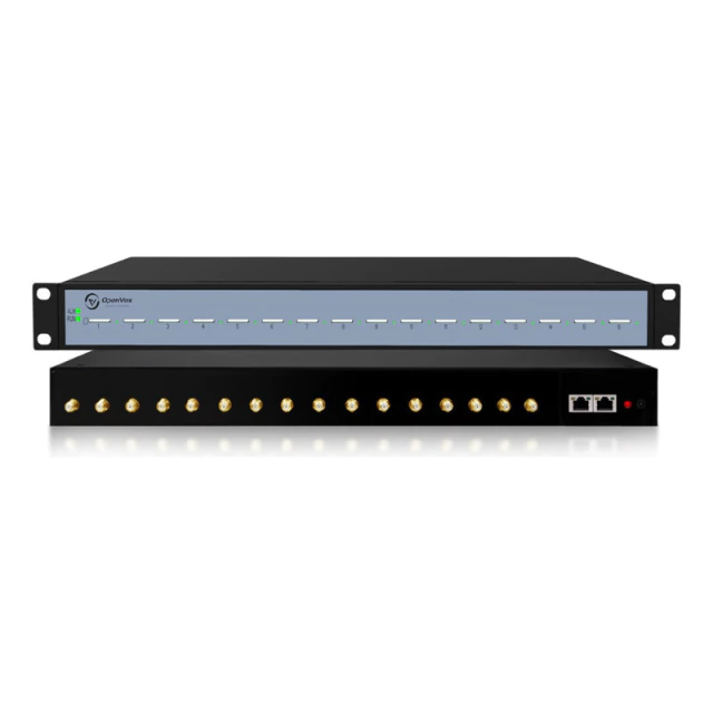 Gateway 4G/3G GSM OpenVox 16 Canales
