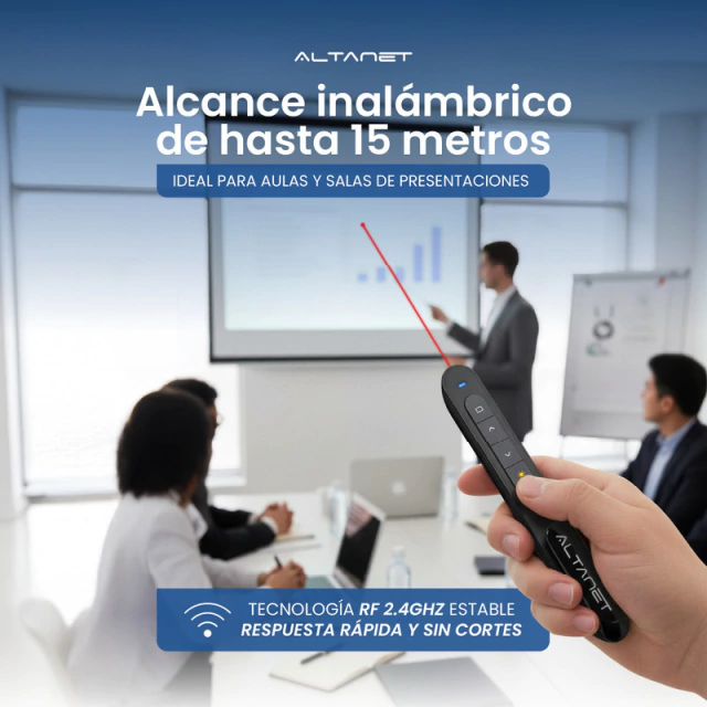 Presentador de Diapositivas AltaNet Ergonomic
