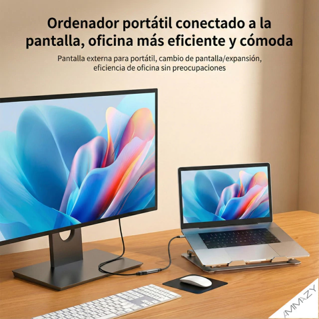 Adaptador USB-C a HDMI AltaNet 4K 30Hz