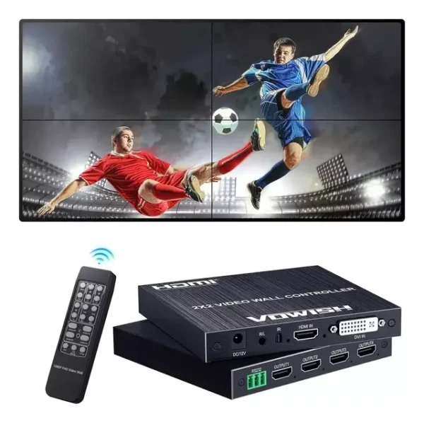 Controlador Video Wall AltaNet 1 Entrada con 4 Salidas