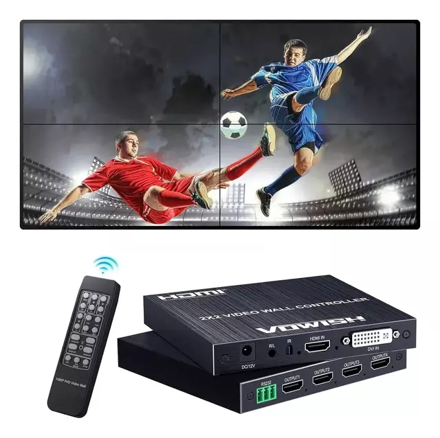 Controlador Video Wall AltaNet 1 Entrada con 4 Salidas