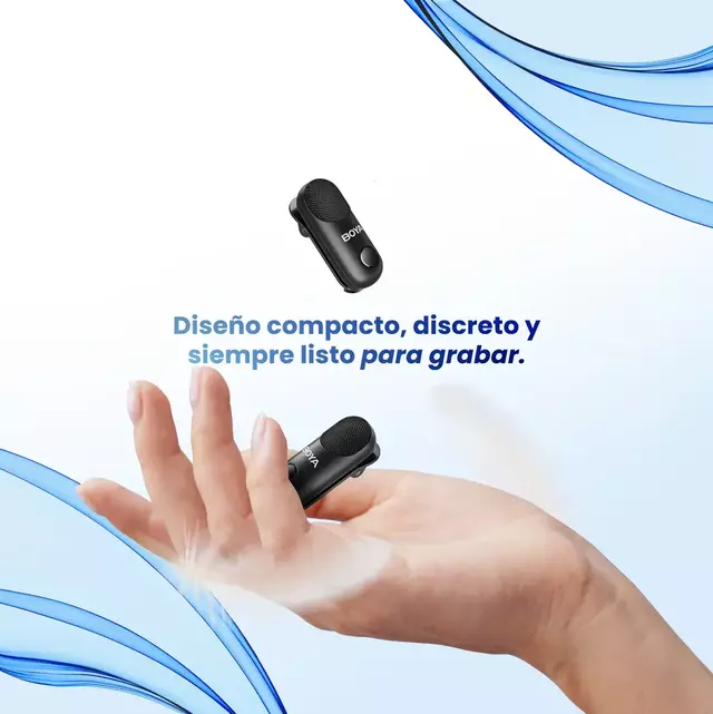 Micrófono BOYA Magic 4 en 1 + Base de Escritorio