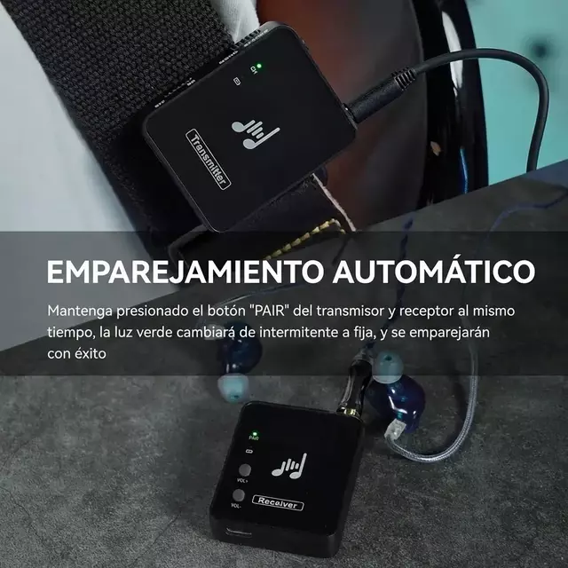Sistema de Monitoreo Inalámbrico Audio Receptor M8 AltaNet